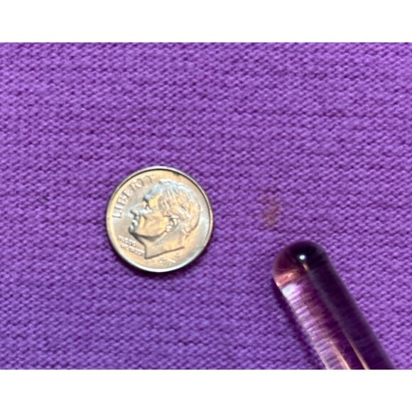 Banana Republic Filpucci Purple Merino Wool Italian Sweater M - Picture 4 of 11